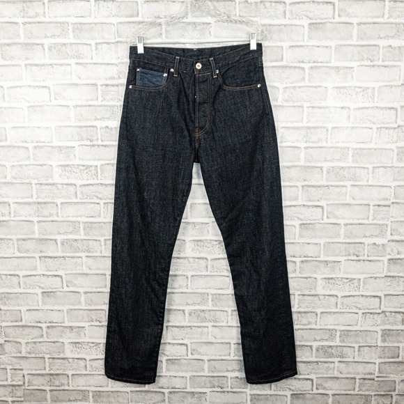 RE/DONE Men's Core 5 Pocket Slim Denim Jeans Dark Wash Size 32